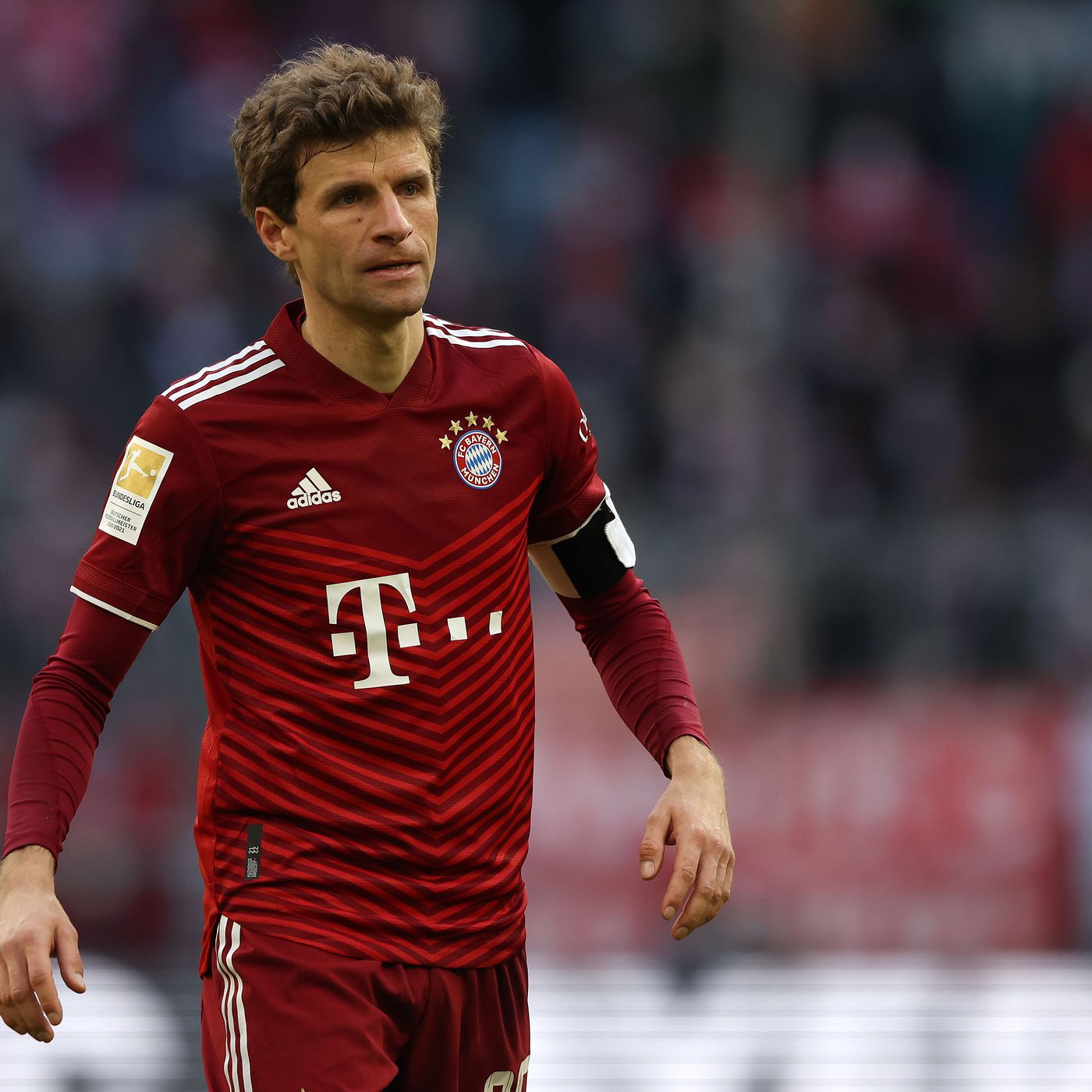 Thomas Müller täynnä energiaa